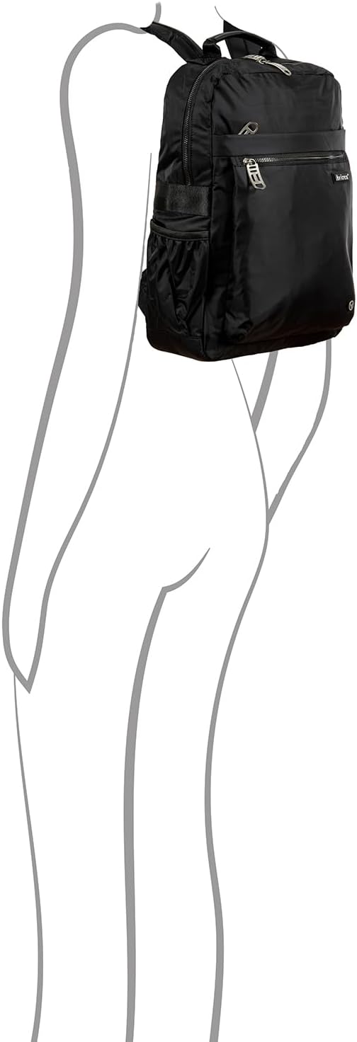 Avirex, Bomber zaino da uomo porta PC 16.6 in nylon Nero