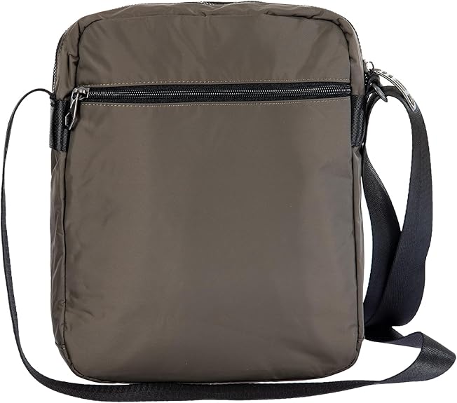 Avirex, Bomber Borsello grande da uomo, porta tablet, con tracolla Verde BMB04