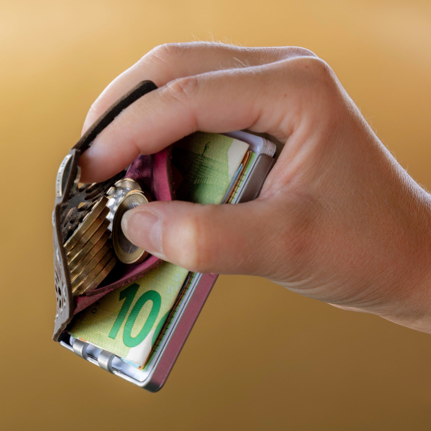 CLIP Original with Red coin purse