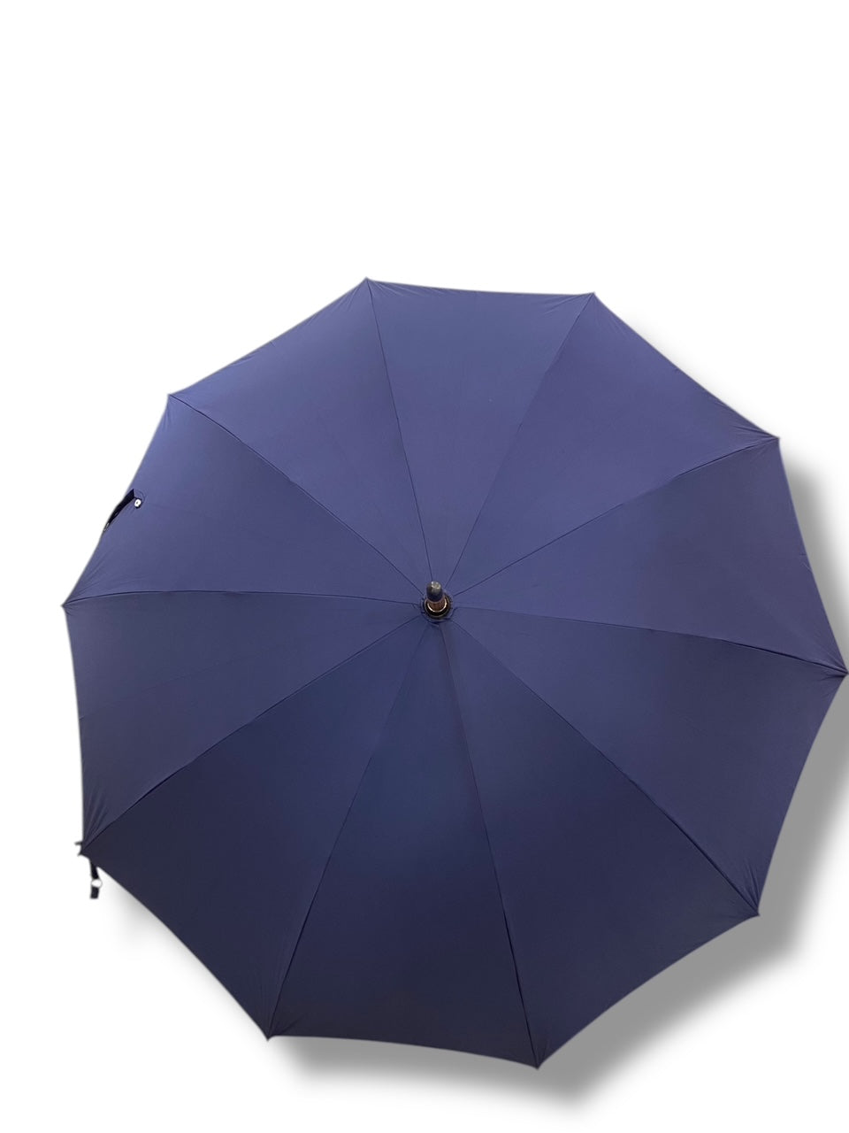 Ombrello manico in Canna di Bambù montato a collo d'oca asta faggio 20 mm 10 Stecche puntale corno