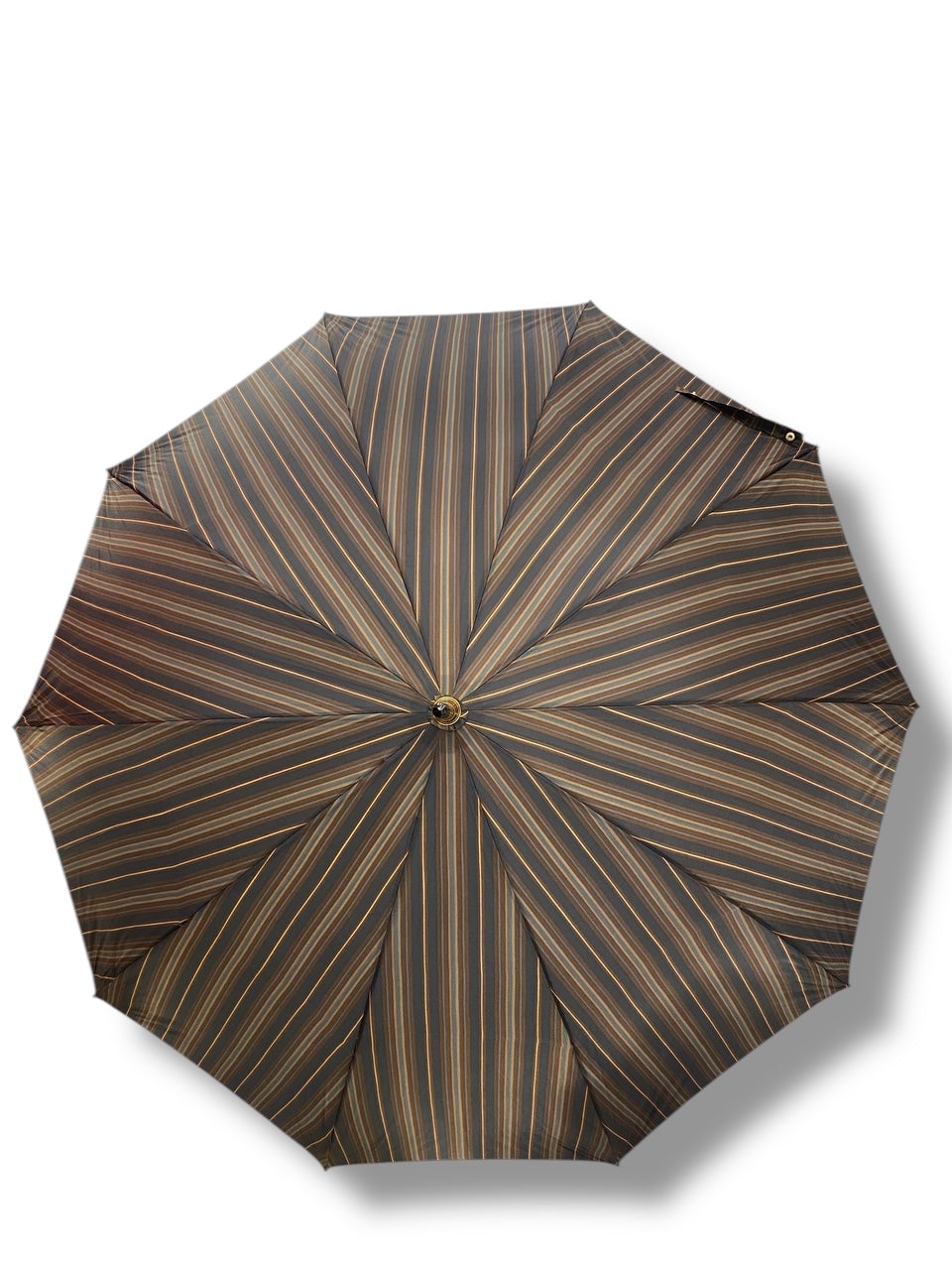 Ombrello classico manico in Canna di Malacca tessuto Nylon lavorazione artigianale Ombrelli Domizio dal 1989 Made in Italy F4