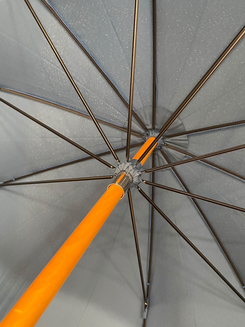 Ombrello Classico manico in vetroresina effetto legno scarpone 10 stecche