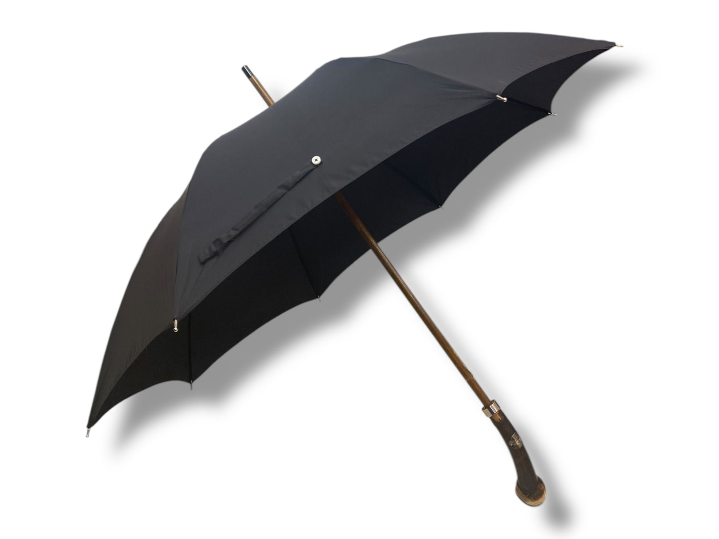 Ombrello Artigianale, manico in radice di Castagno  Ombrelli Domizio dal 1989 Made in Italy