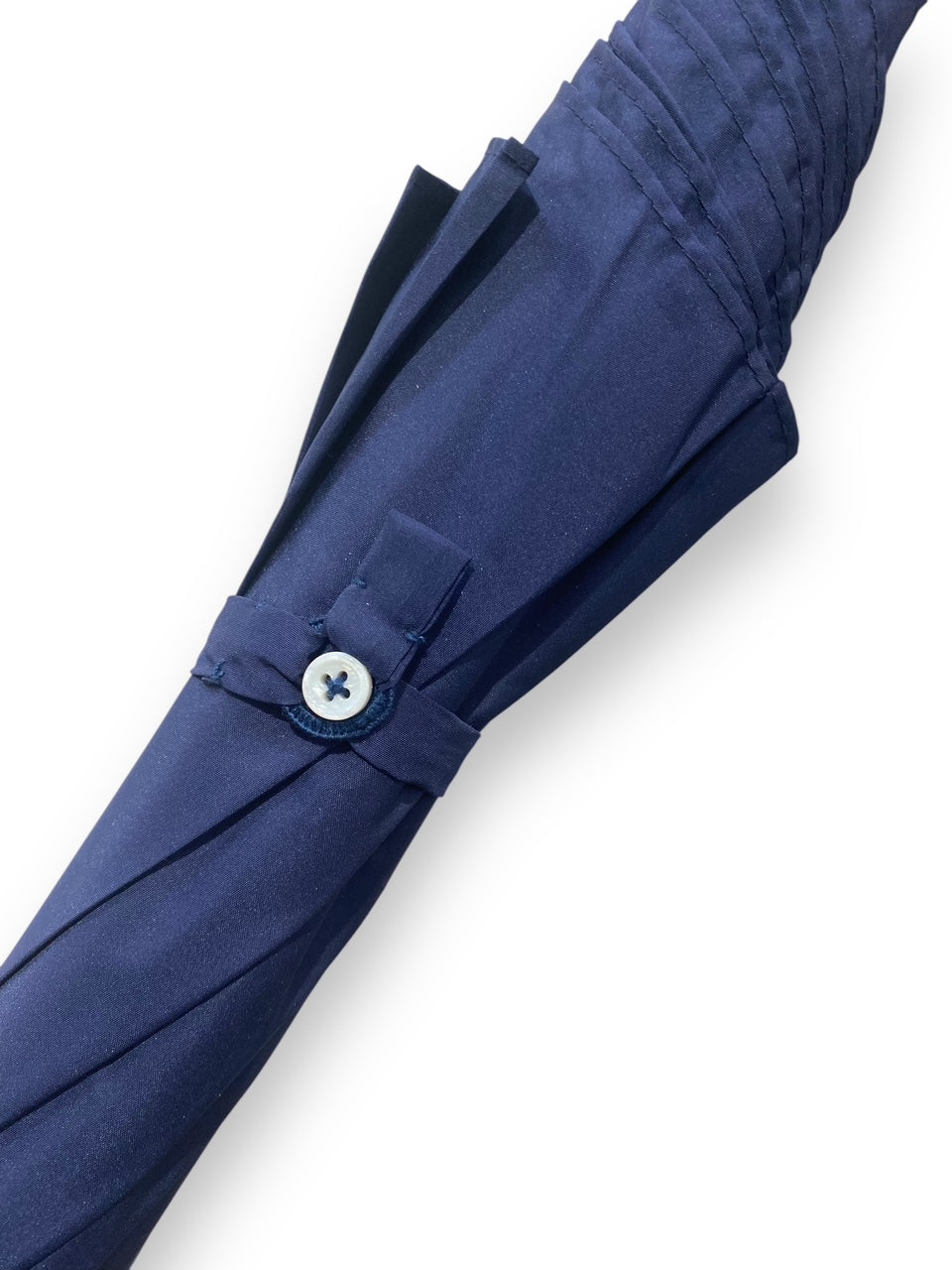Ombrello Artigianale, manico in Canna di Bambù - colore Blu