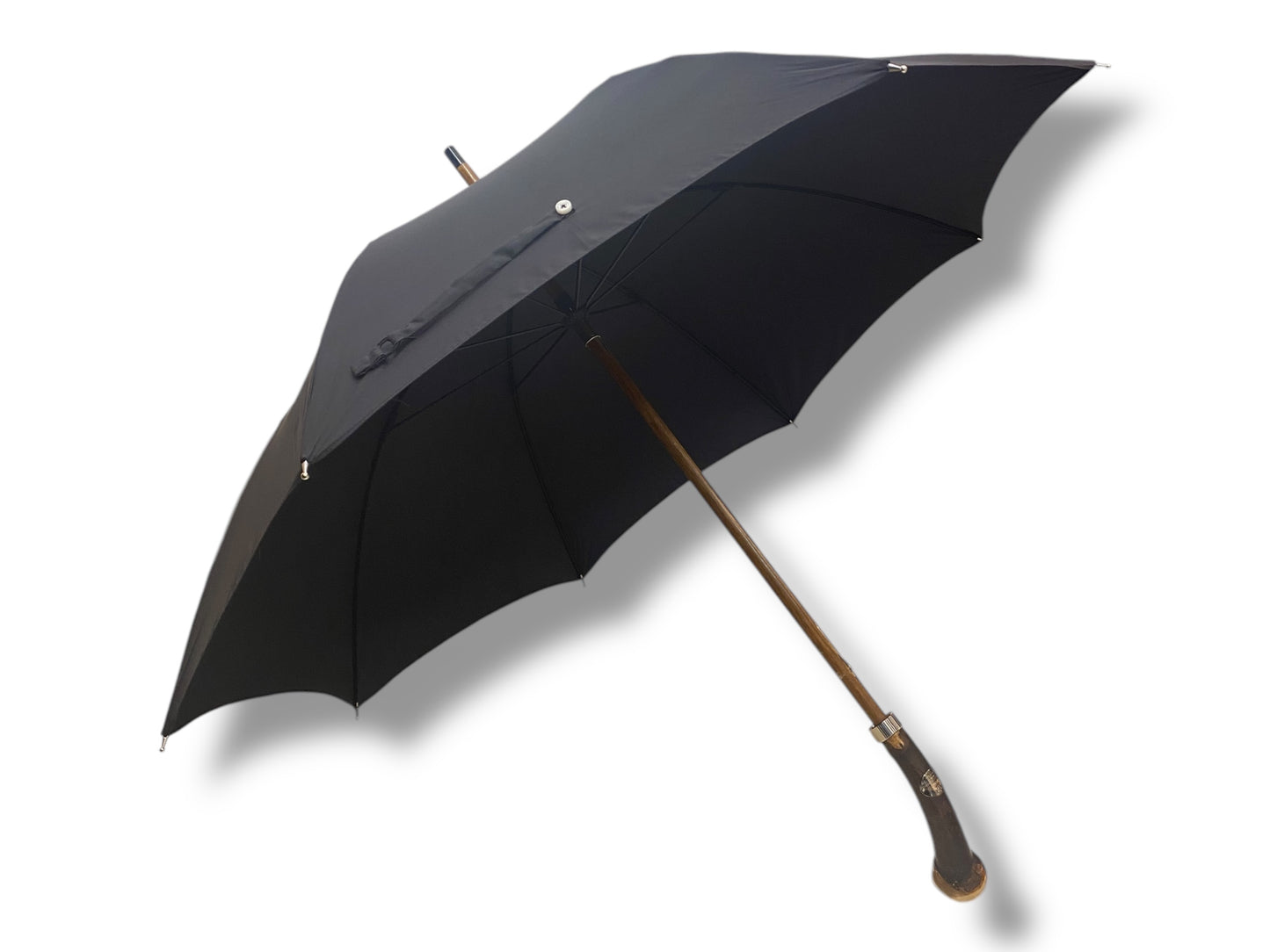 Ombrello Artigianale, manico in radice di Castagno  Ombrelli Domizio dal 1989 Made in Italy