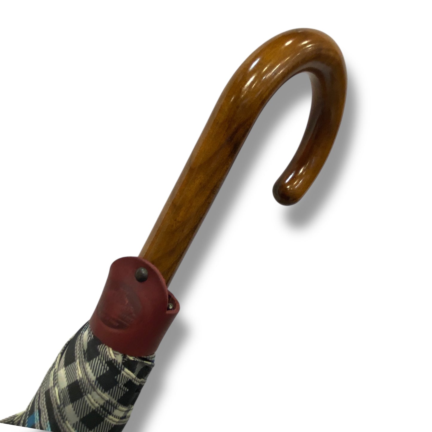 Il Gigante della Pioggia Automatico struttura in fibra Manico legno di Mapel Lavorazione artigianale Ombrelli Domizio dal 1989 Made in Italy F3