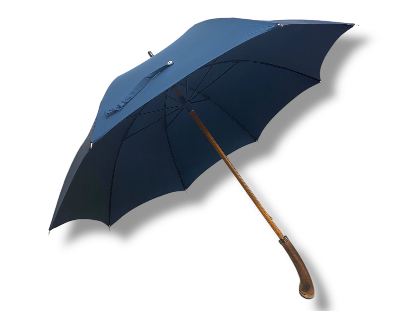 Ombrello Artigianale, manico in radice di Castagno  Ombrelli Domizio dal 1989 Made in Italy