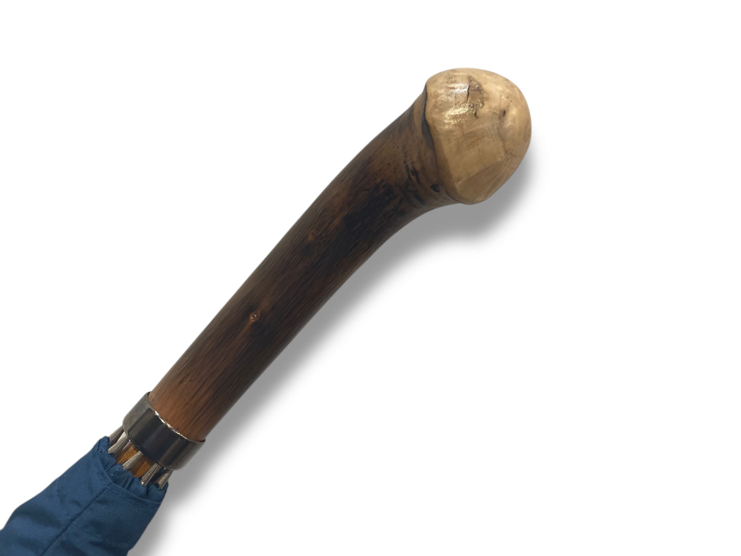 Ombrello Artigianale, manico in radice di Castagno  Ombrelli Domizio dal 1989 Made in Italy