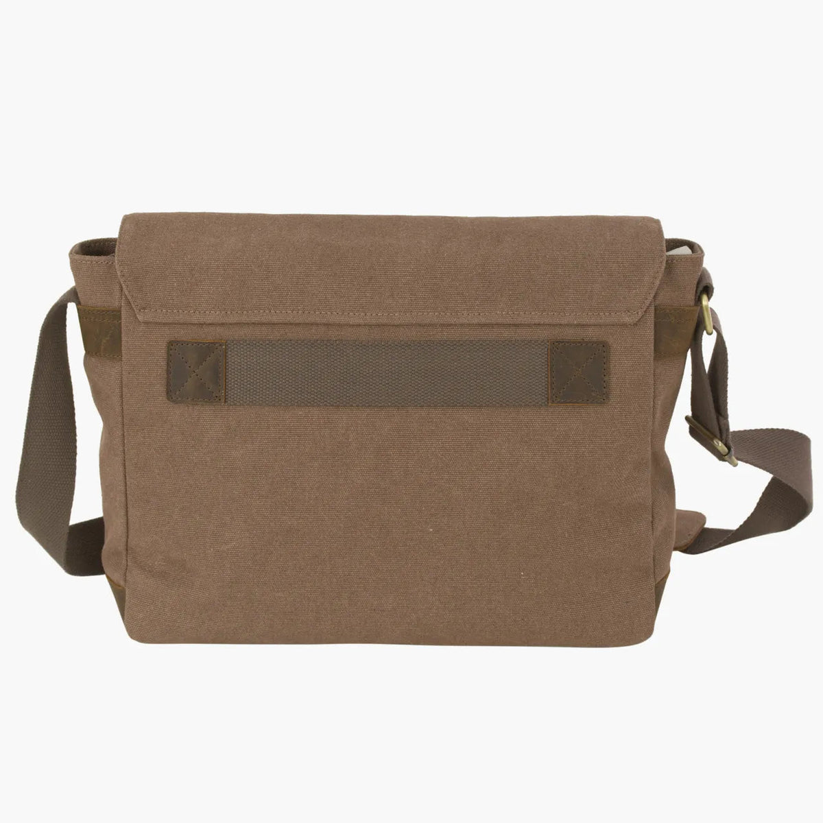 Aeronautica Militare Messenger porta PC linea Canvas Marrone - Pelletteria Domizio