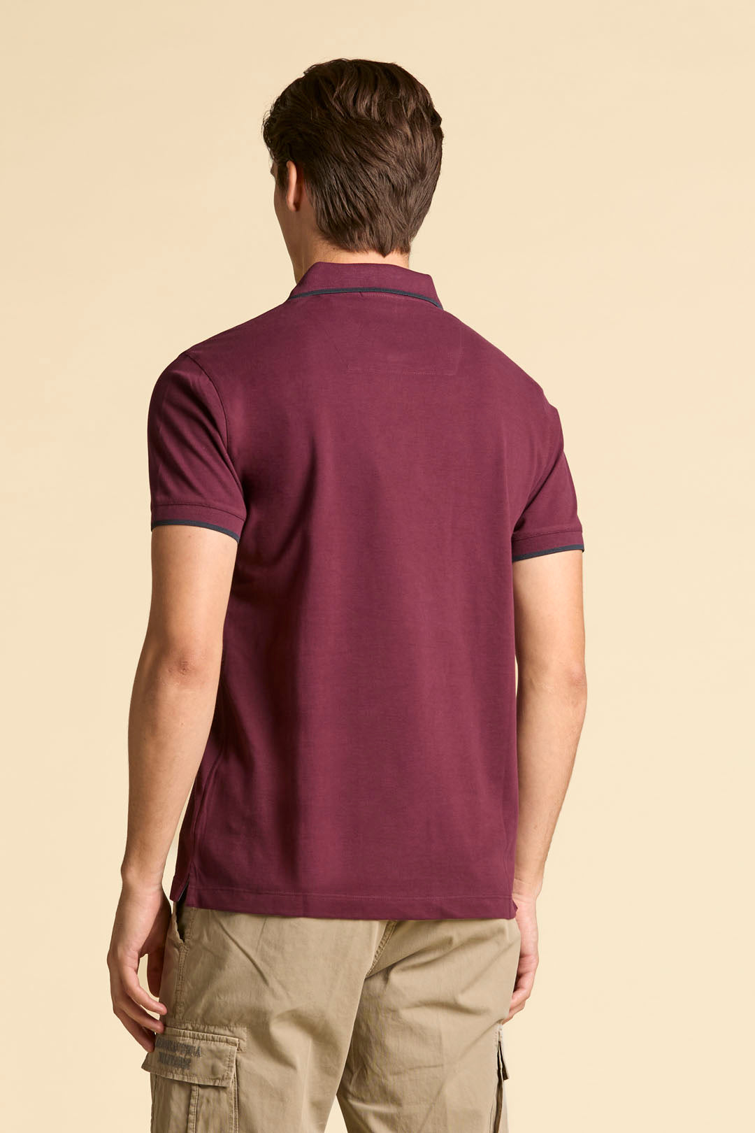 Polo basica manica corta in cotone