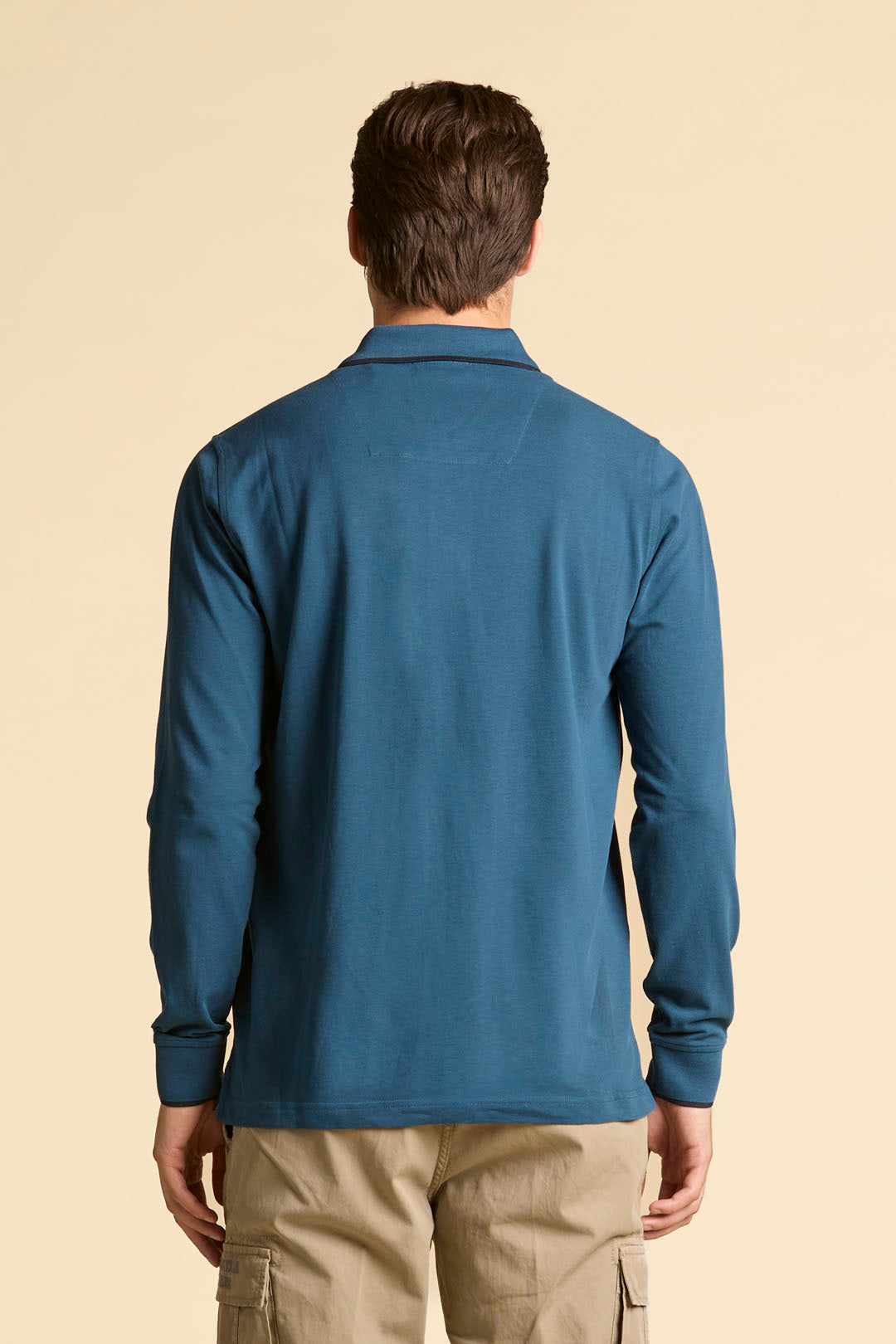 Polo basica manica corta in cotone