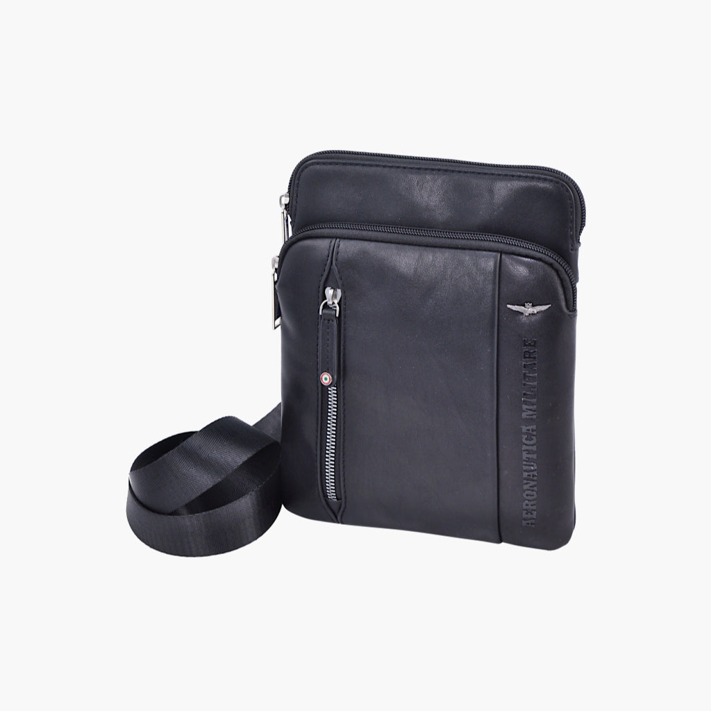 Small leather shoulder bag Thunder AM 460 line