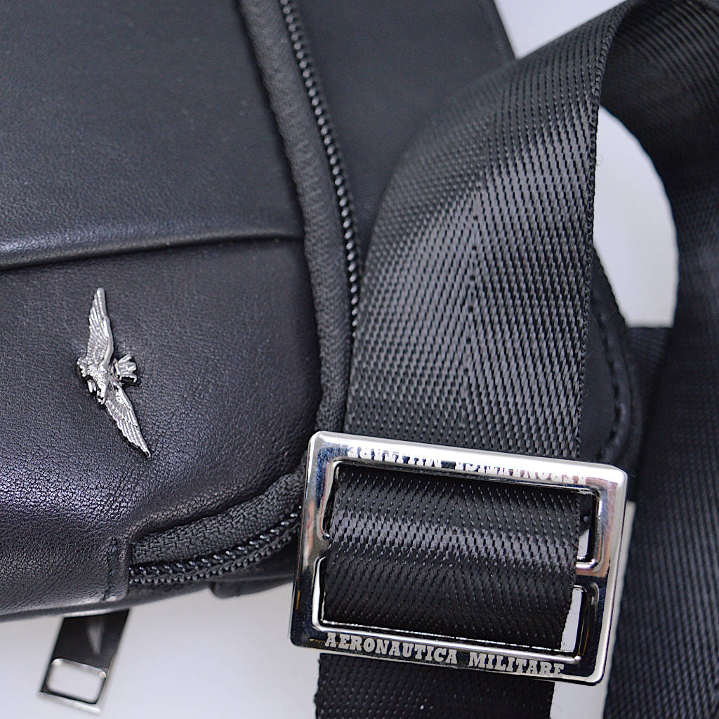 Small leather shoulder bag Thunder AM 460 line