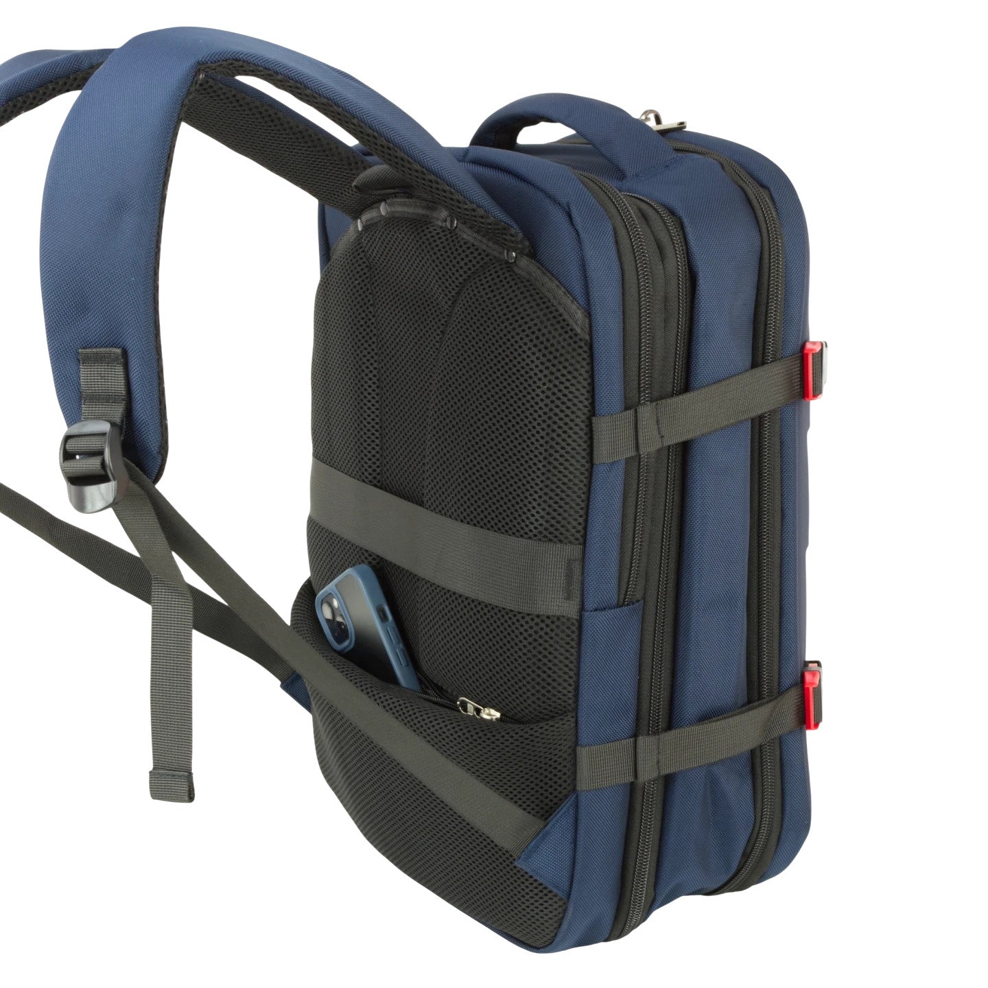 Aeronautica Militare Zaino uomo porta PC rigido linea Patch BLU AM582BL