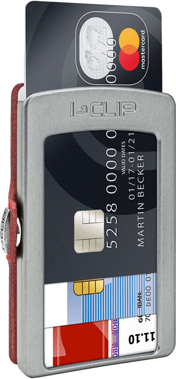 CLIP Original with Red coin purse