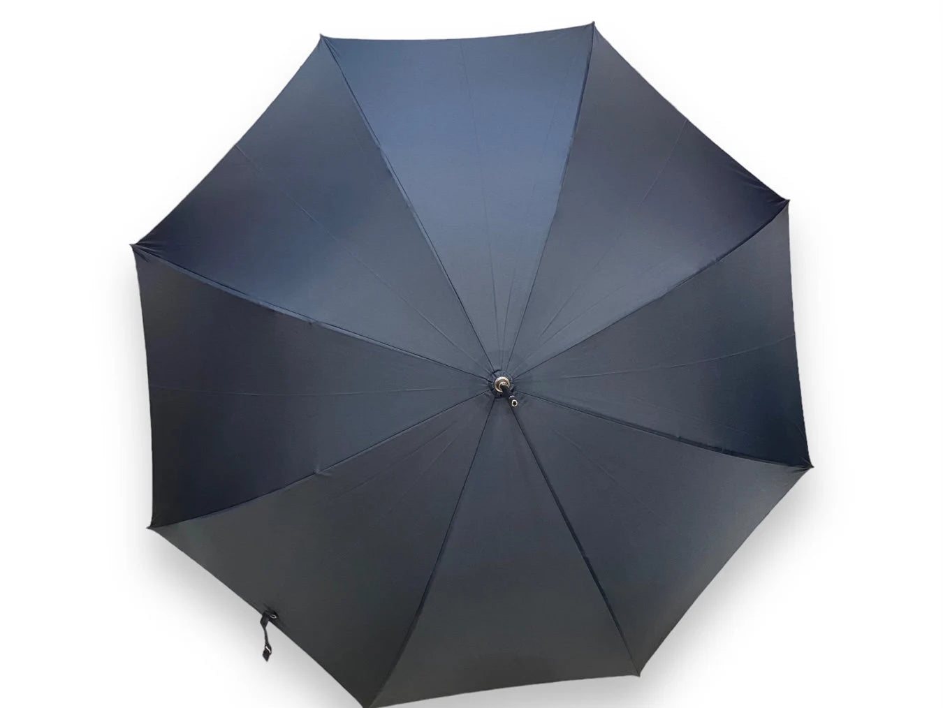 Ombrello Uomo classico modello Spillo manico in Canna di Bambù colore blu