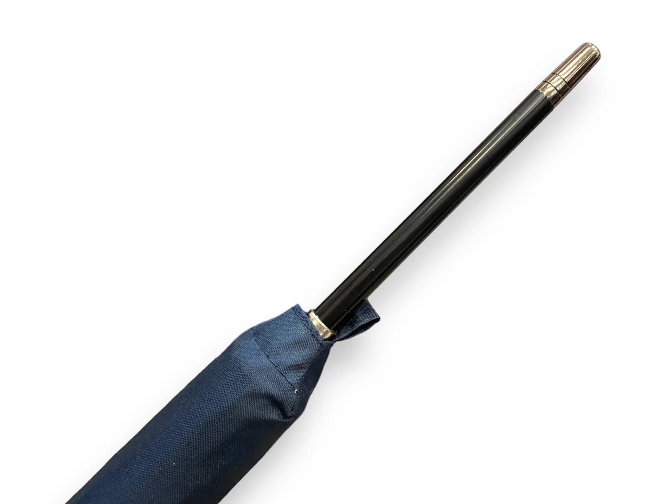 Ombrello Uomo classico modello Spillo manico in Canna di Bambù colore blu