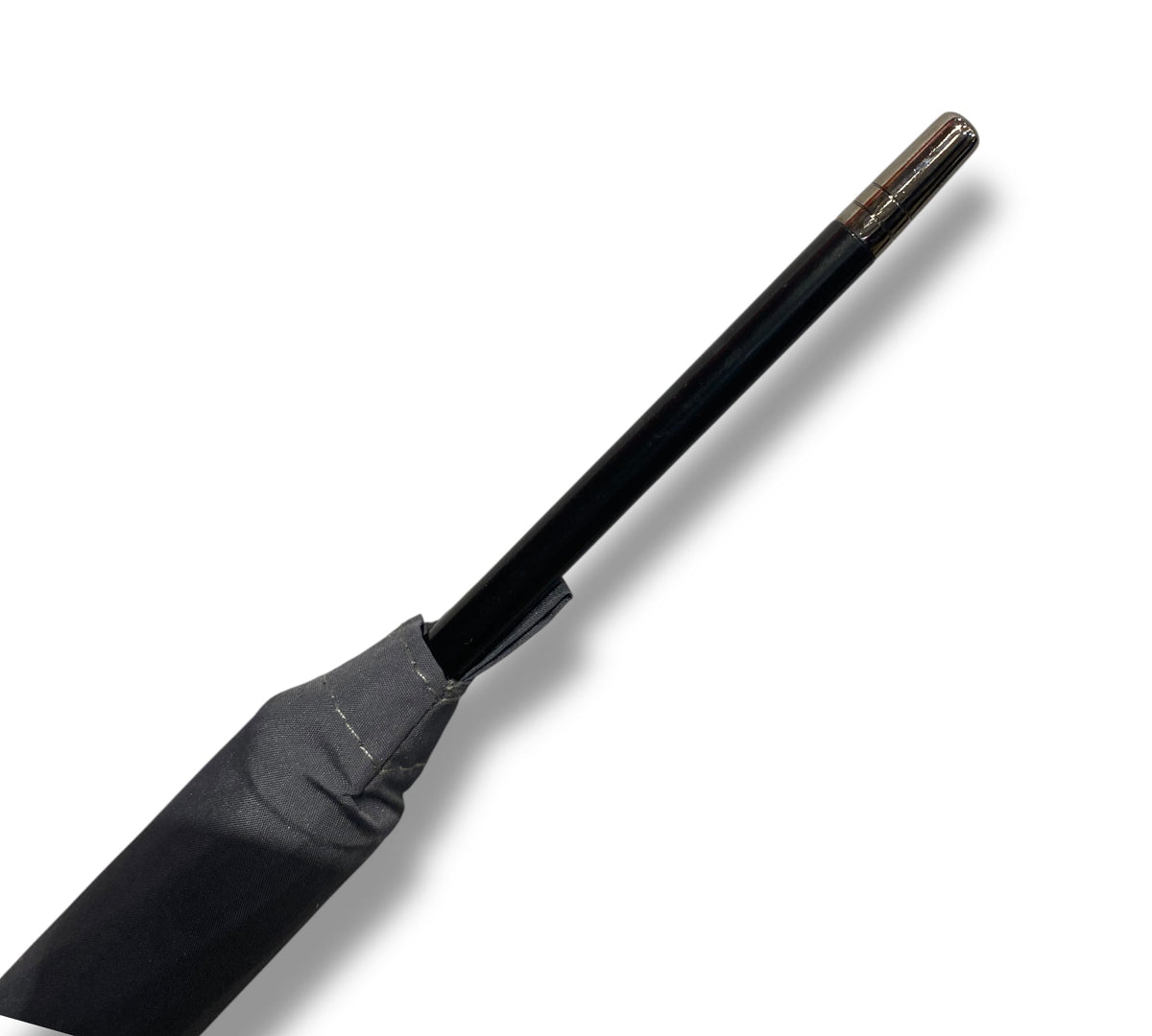 Ombrello uomo classico modello Spillo con manopola in Canna di Bambù - Pelletteria Domizio