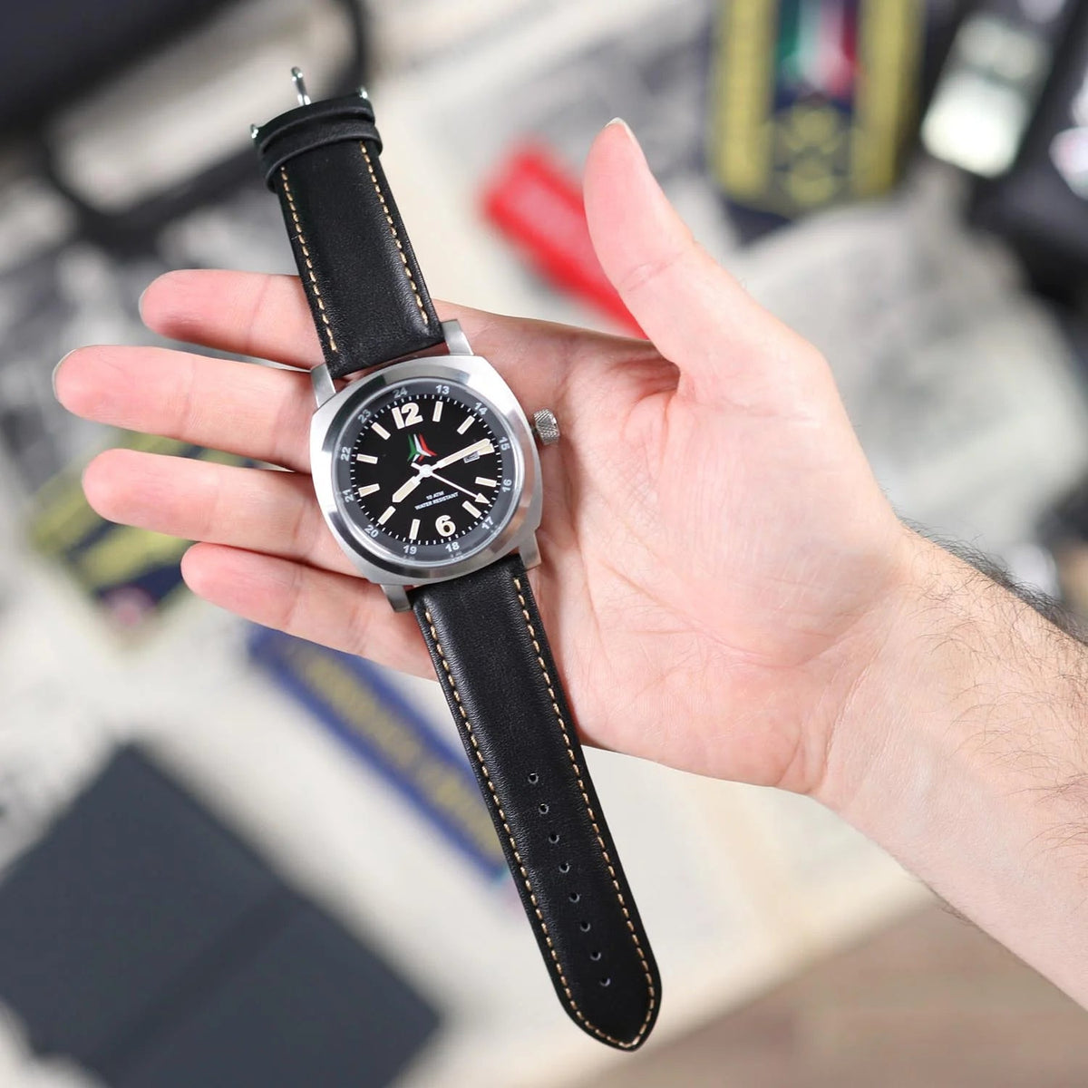 Papa - Orologio Frecce Tricolori - Pelletteria Domizio