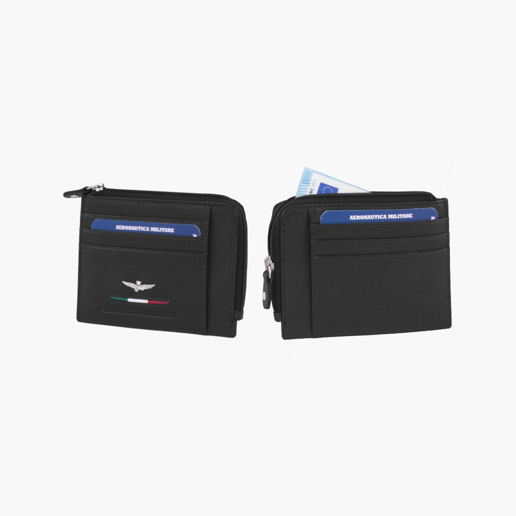 Portafoglio uomo piatto linea Fighter AM 153 - Pelletteria Domizio
