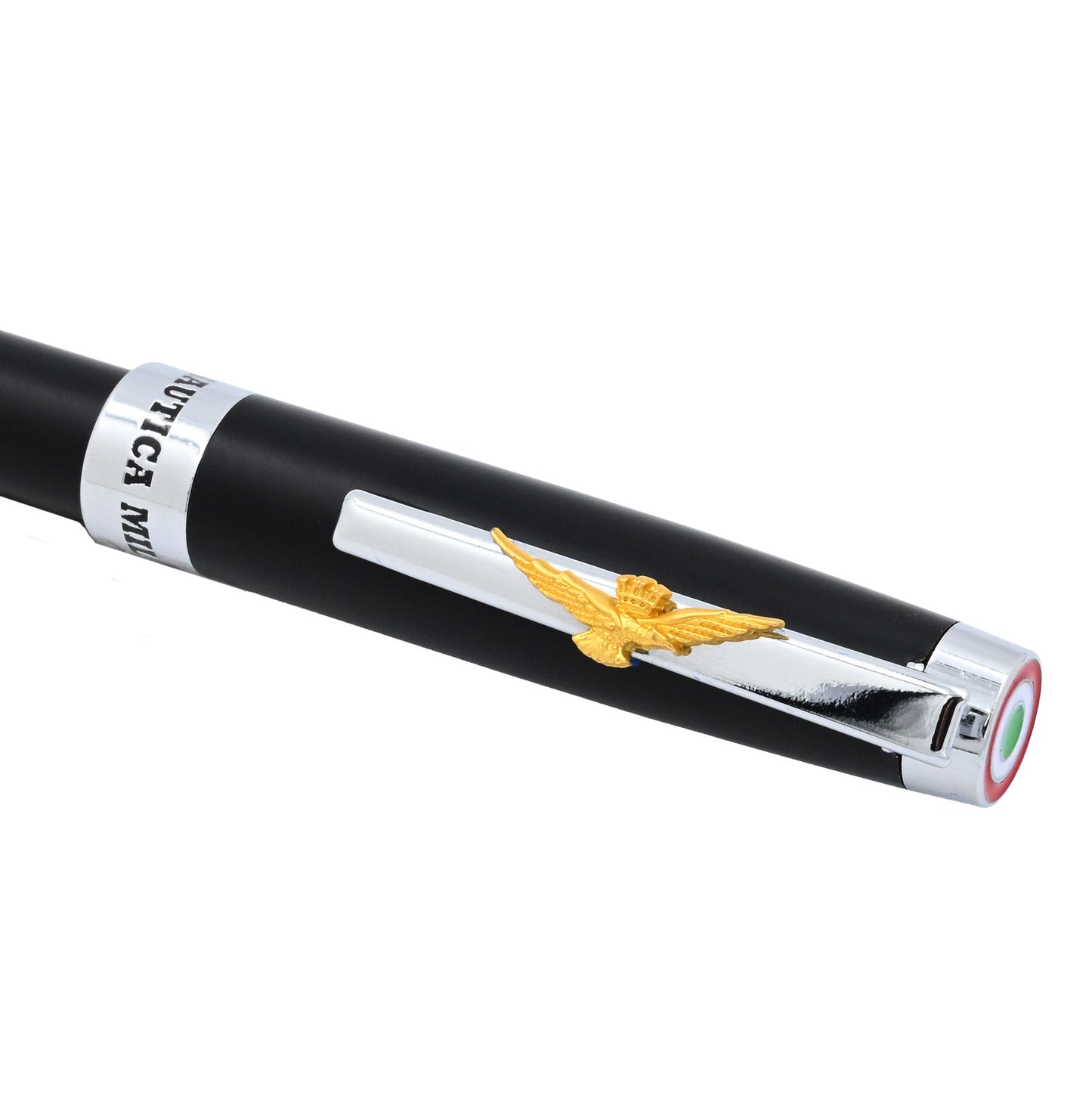 PENNA ROLLER NERA IN METALLO AERONAUTICA MILITARE IN ASTUCCIO RIGIDO art. AM0823