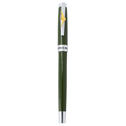 PENNA ROLLER VERDE IN METALLO AERONAUTICA MILITARE IN ASTUCCIO RIGIDO art. AM0825