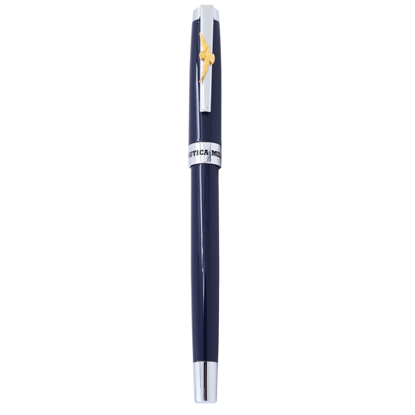PENNA ROLLER BLU NAVY IN METALLO AERONAUTICA MILITARE IN ASTUCCIO RIGIDO art. AM0821