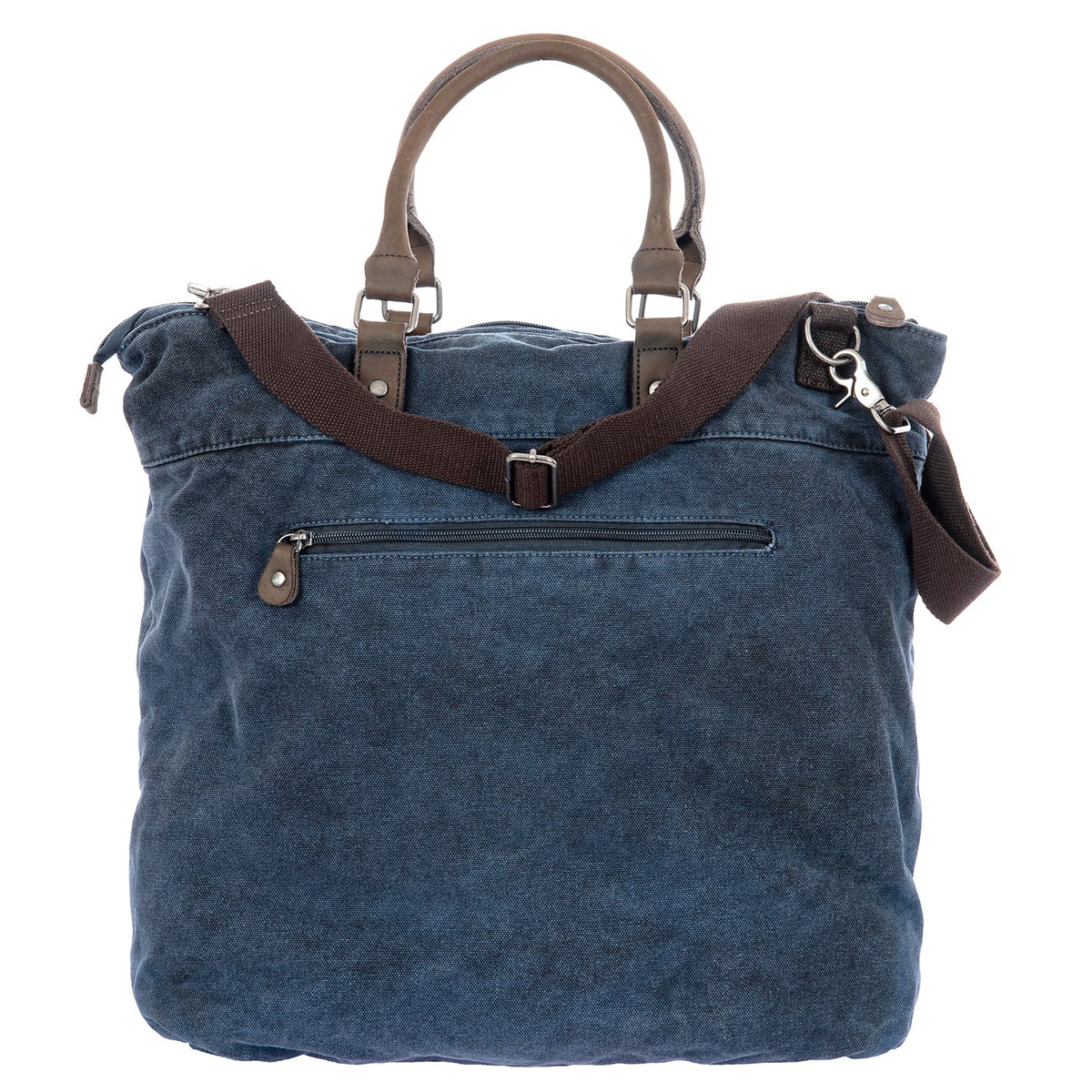 140506 Borsa Viaggio / Lavoro con Tracolla Blu Cod. Articolo: CNV0A-500 - Pelletteria Domizio