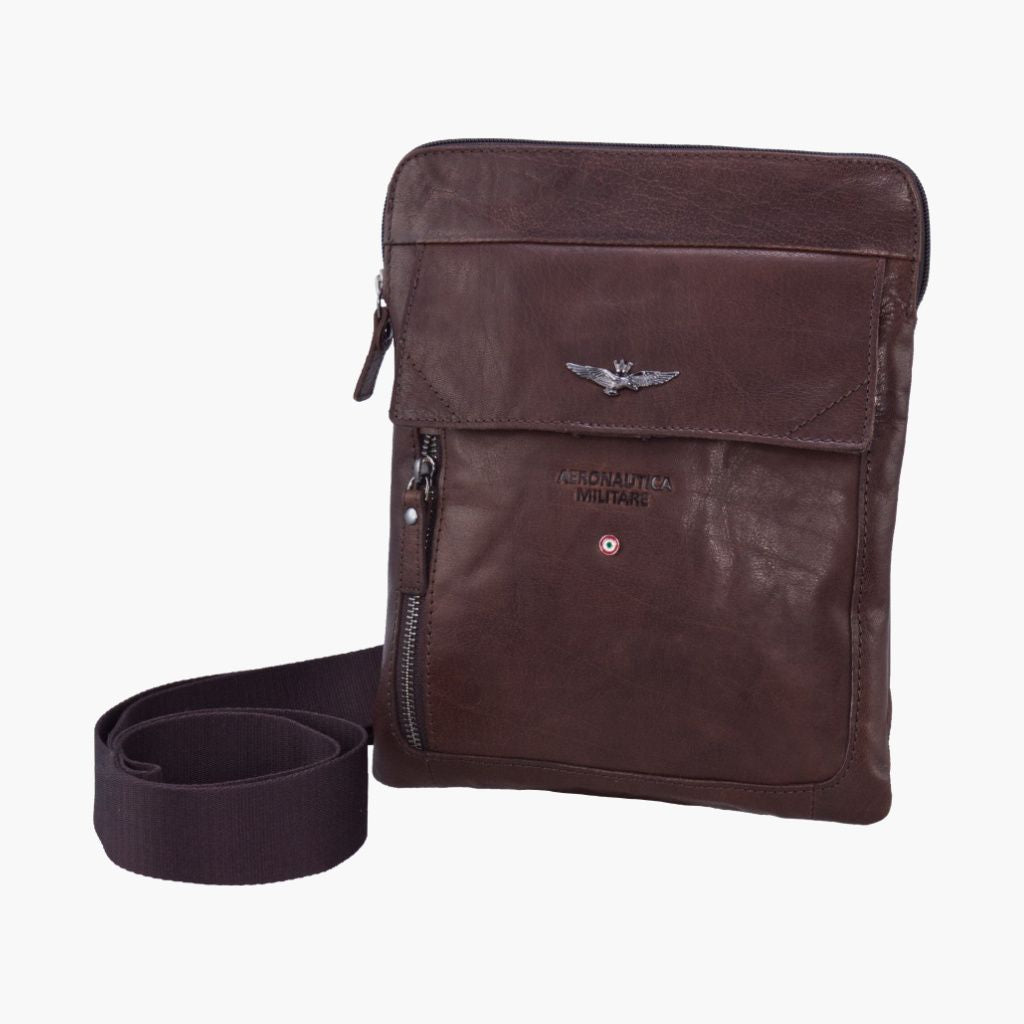 Tracolla porta tablet in pelle Vintage