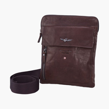 Tracolla porta tablet in pelle Vintage