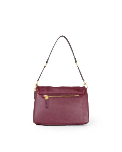 Nannini Firenze Borsa in pelle Bice Bordeux 18710B