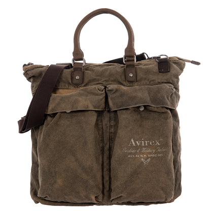140506 Borsa Viaggio / Lavoro con Tracolla Verde Kaki Cod. Articolo: CNV0A-600