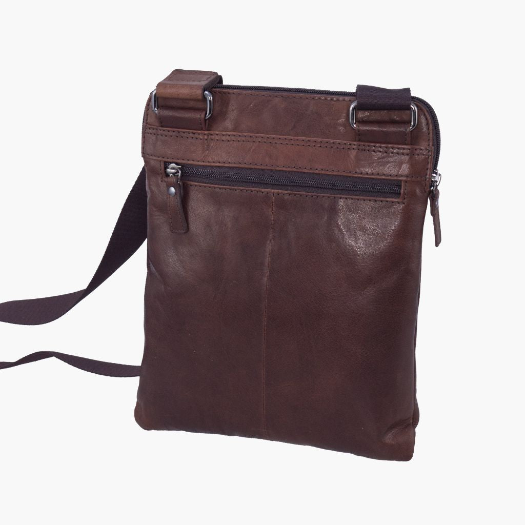 Tracolla porta tablet in pelle Vintage