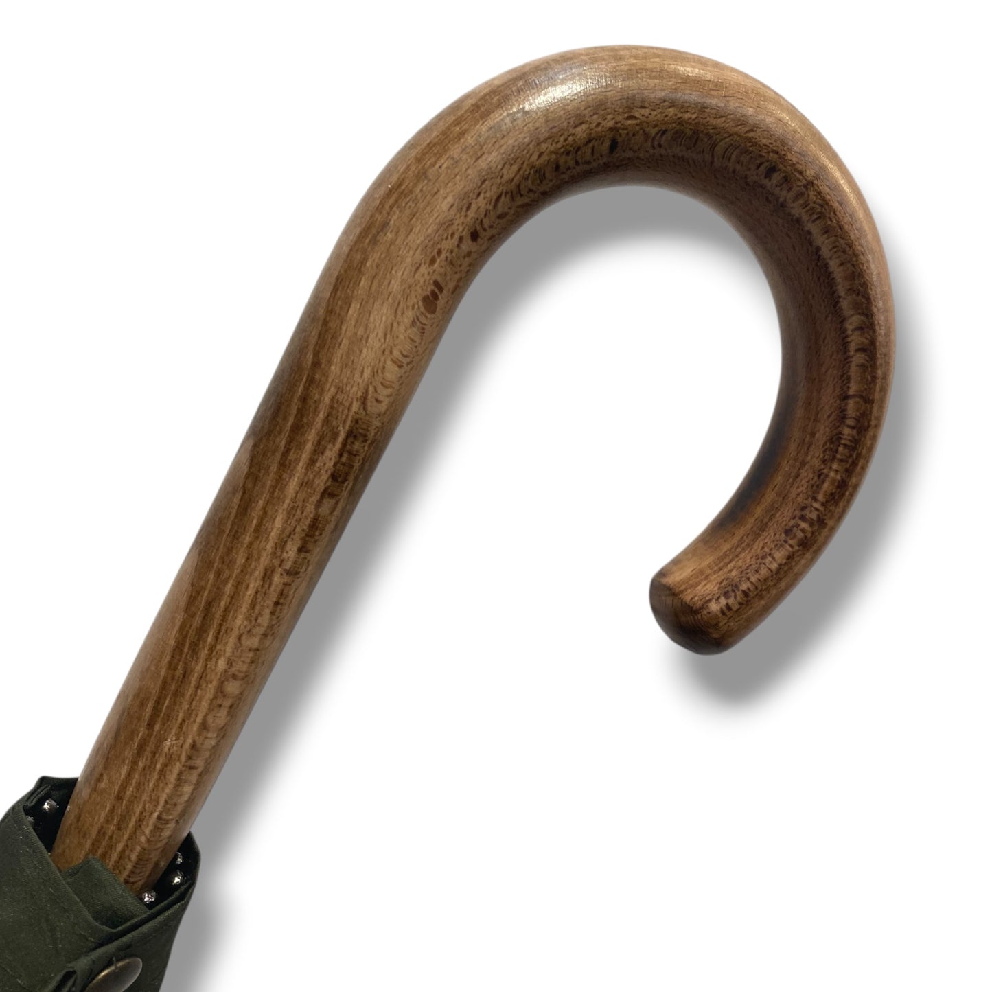 Ombrello Bastone intero in legno di Melo 10 Stecche - Lavorazione artigiamnale Ombrelli Domizio dal 1989