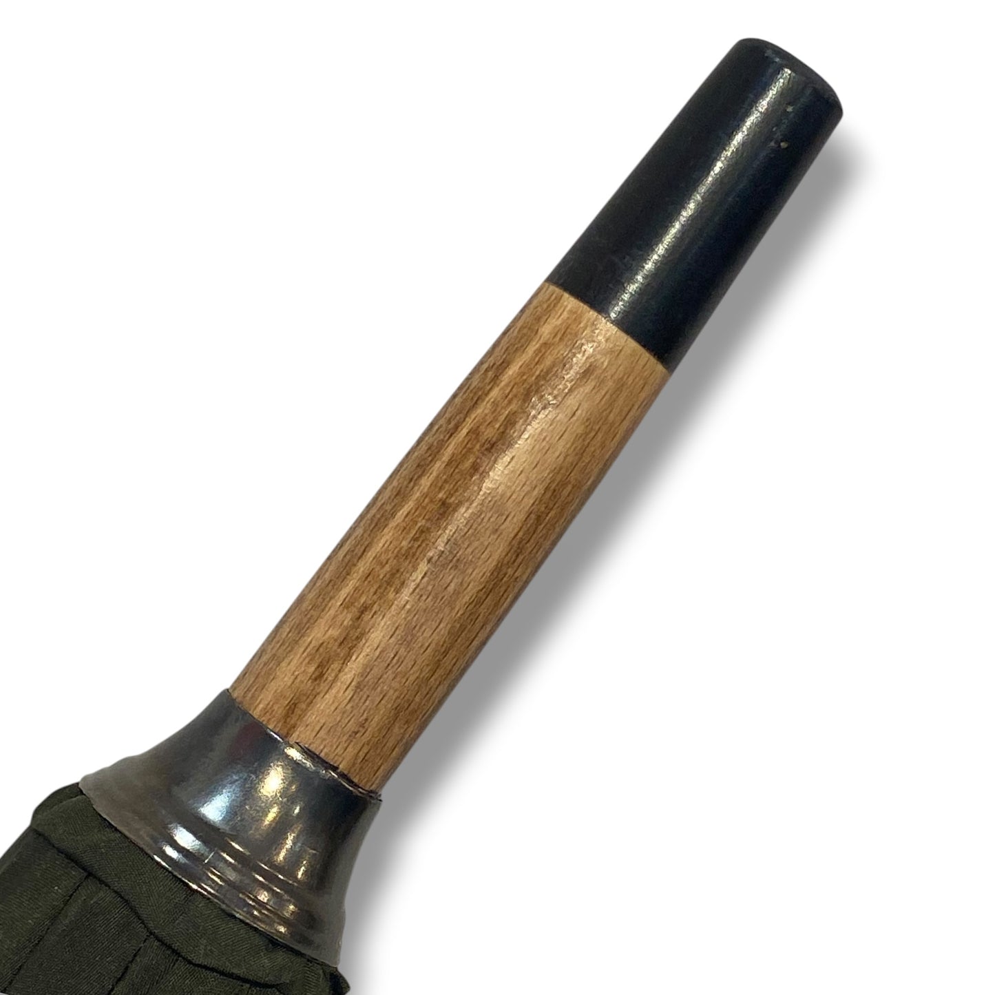 Ombrello Bastone intero in legno di Melo 10 Stecche - Lavorazione artigiamnale Ombrelli Domizio dal 1989