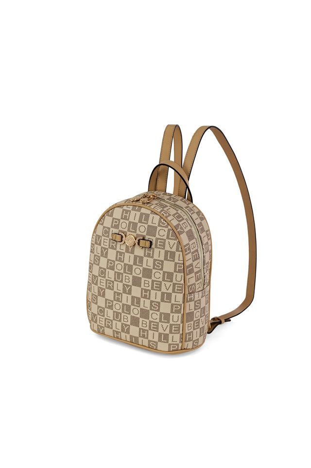 ZAINO DONNA BEVERLY HILLS POLO CLUB BH-4532 SABBIA BEIGE