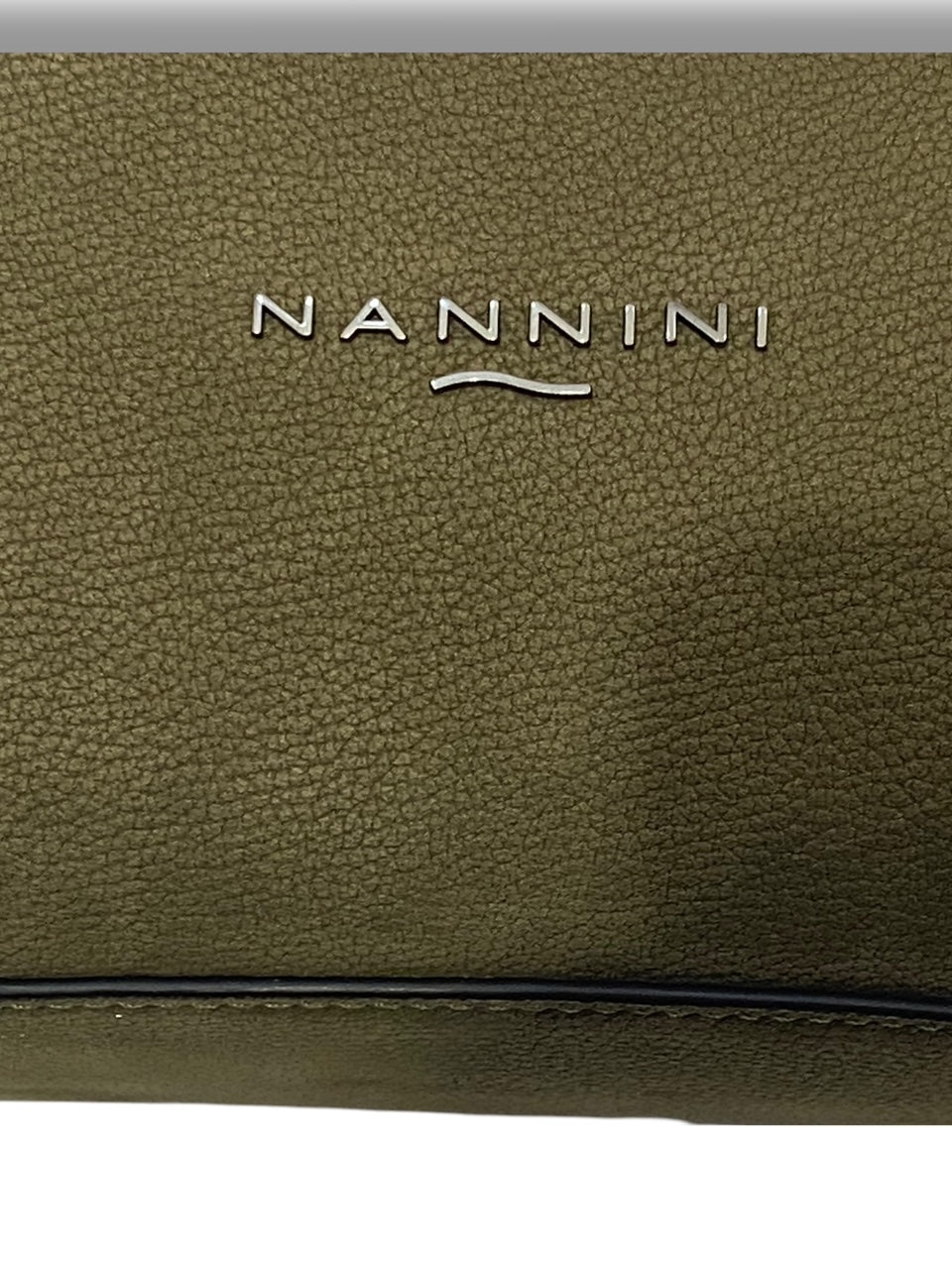 Nannini Firenze Borsa Donna 100% Pelle con tracolla Linea ASIA 18458A - Colore : Bottiglia/Bruciato