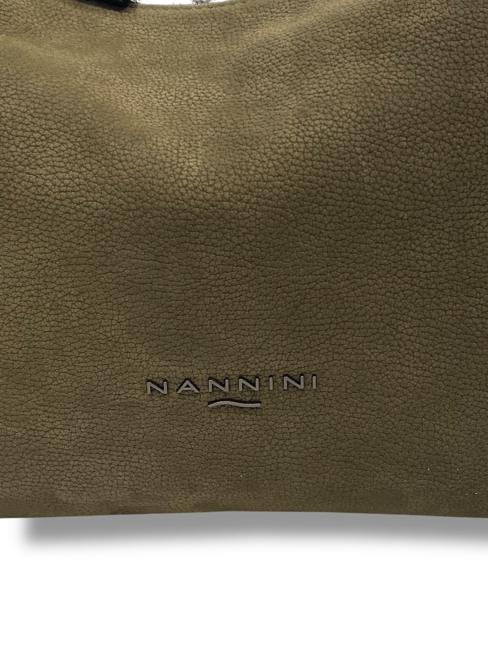 Nannini Firenze Borsa Donna 100% Pelle con tracolla Linea ASIA 18459A - Colore : Bottiglia/Bruciato