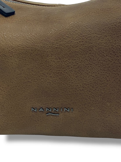 Nannini Firenze Borsa Donna 100% Pelle con tracolla Linea ASIA 18459A - Colore : Cuoio/Bruciato