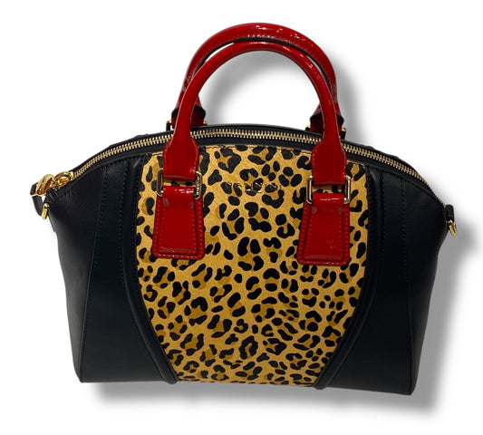 Nannini Firenze BORSA 100% PELLE LINEA Glamour ART. 16415 Leopardato