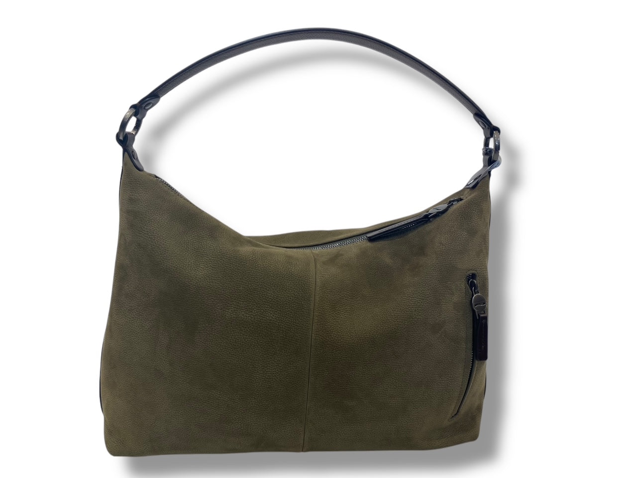 Nannini Firenze Borsa Donna 100% Pelle con tracolla Linea ASIA 18458A - Colore : Bottiglia/Bruciato