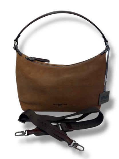 Nannini Firenze Borsa Donna 100% Pelle con tracolla Linea ASIA 18459A - Colore : Cuoio/Bruciato