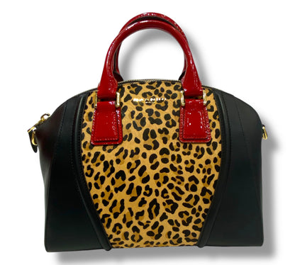 Nannini Firenze BORSA 100% PELLE LINEA Glamour ART. 16415 Leopardato