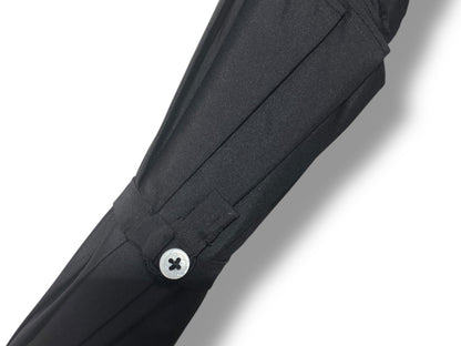 IL Gigante della Pioggia BIG manico in Castagno 10 stecche fibra di carbonio Lavorazione artigianale Ombrelli Domizio dal 1989 Made in Italy