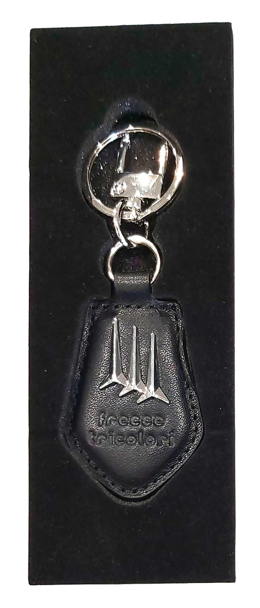 Aeronautica Militare Portachiavi Frecce Tricolori Nero - AM-167 - Pelletteria Domizio