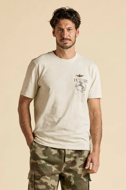 Aeronautica Militare T-shirt IX Gruppo Caccia in cotone - Pelletteria Domizio