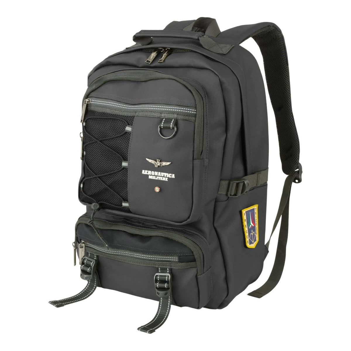 Aeronautica Militare Zaino uomo porta PC sportivo linea Patch - Pelletteria Domizio