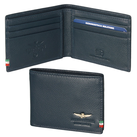 Men's wallet in genuine leather Flag AM 100 line 