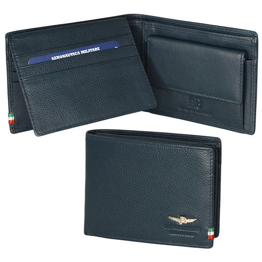 Men's wallet with flap and coin holder FLAG AM 103 