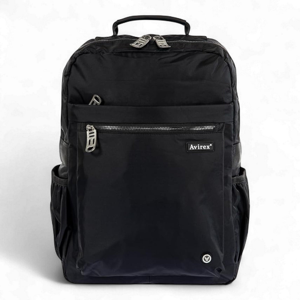 Avirex, Bomber zaino da uomo porta PC 16.6 in nylon Nero - Pelletteria Domizio